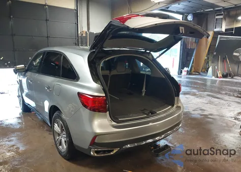 2020 Acura Mdx Standard z USA, uszkodzony, nr VIN 5J8YD4H39LL033192
